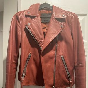 All Saints leather jacket